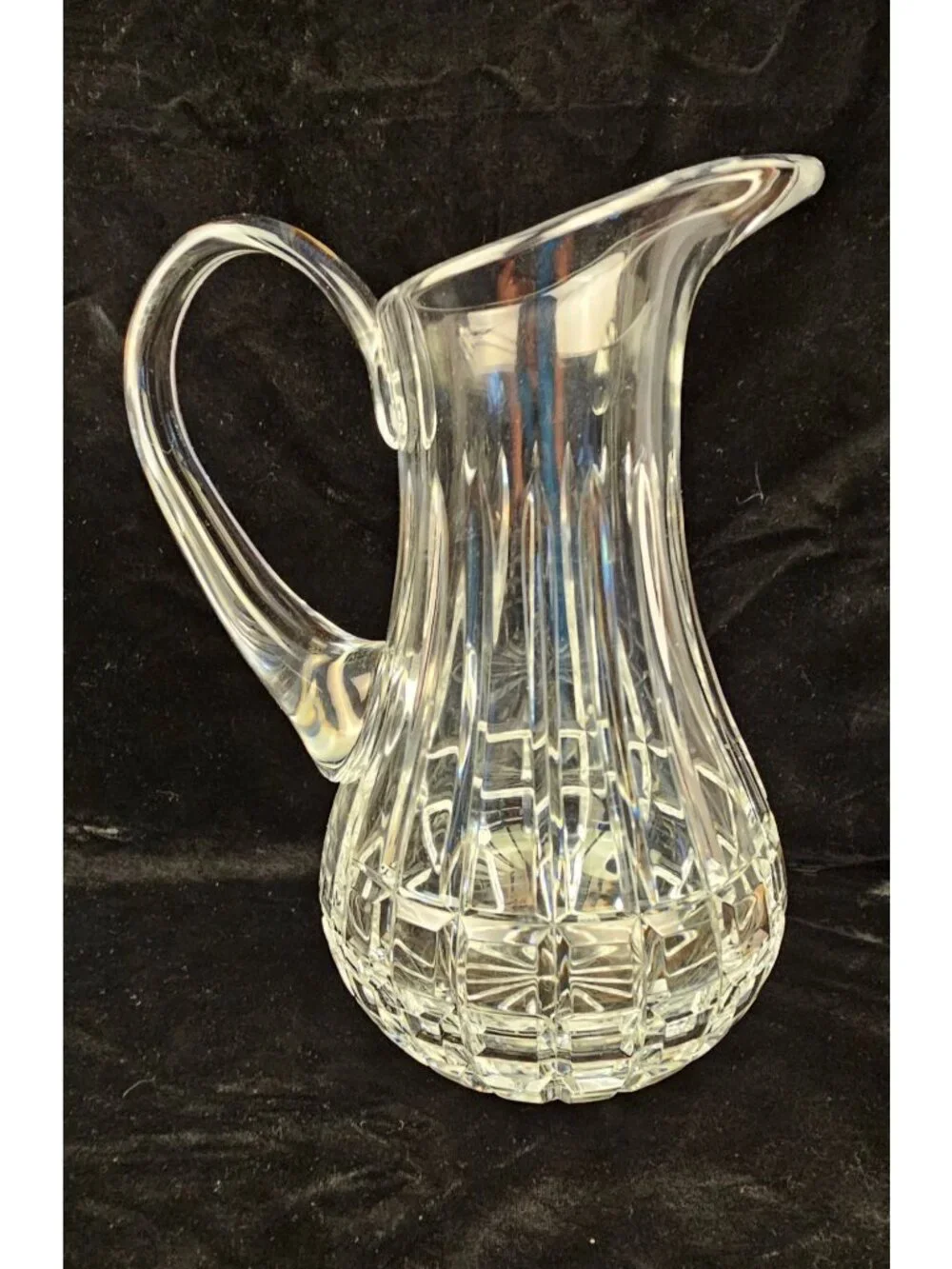 Badash Crystal Alice Pattern Vintage Cut Glass Pitcher 8